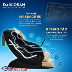 Trang chủ 79 Ghế Massage Daikiosan DKGM-30004
